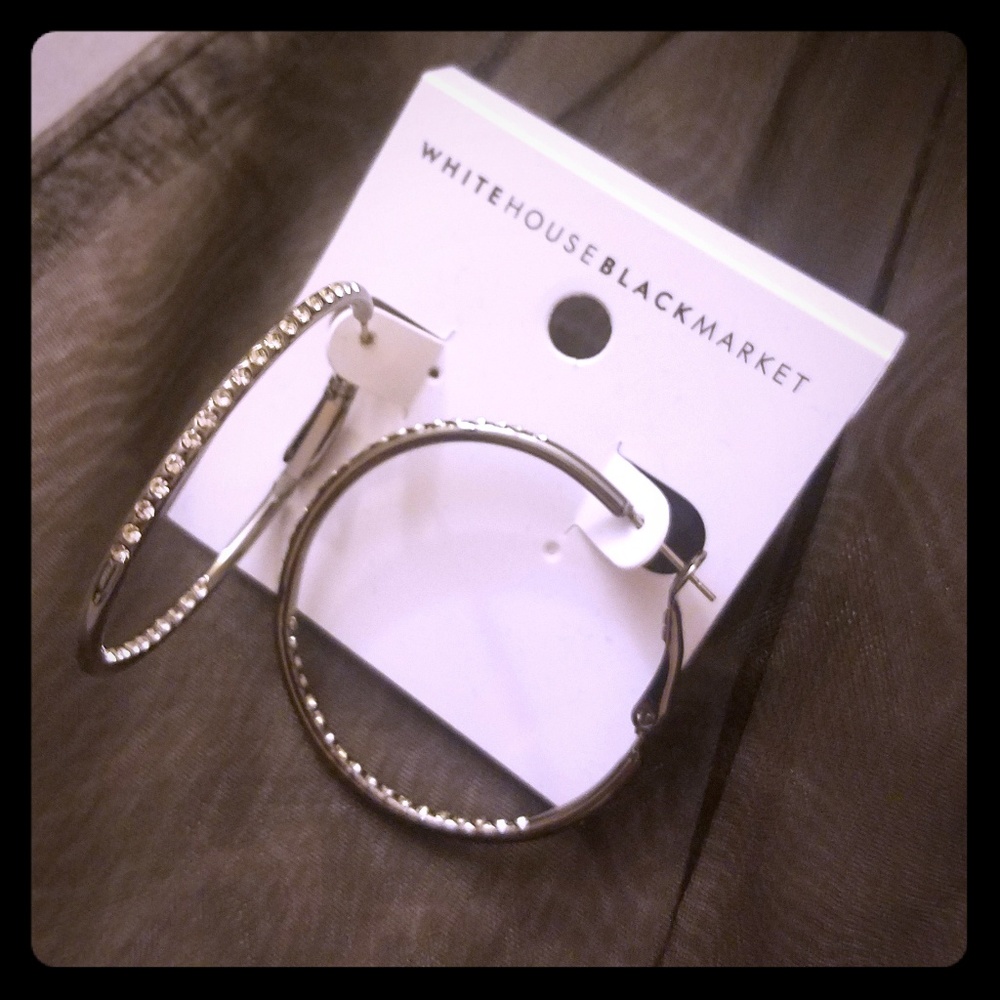 Bling Hoop Earrings